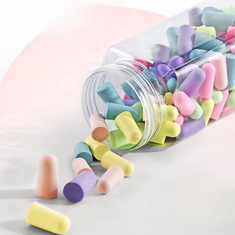 Sound Dampening Foam - 60/120 pcs Earplugs Noise Reduction Protection