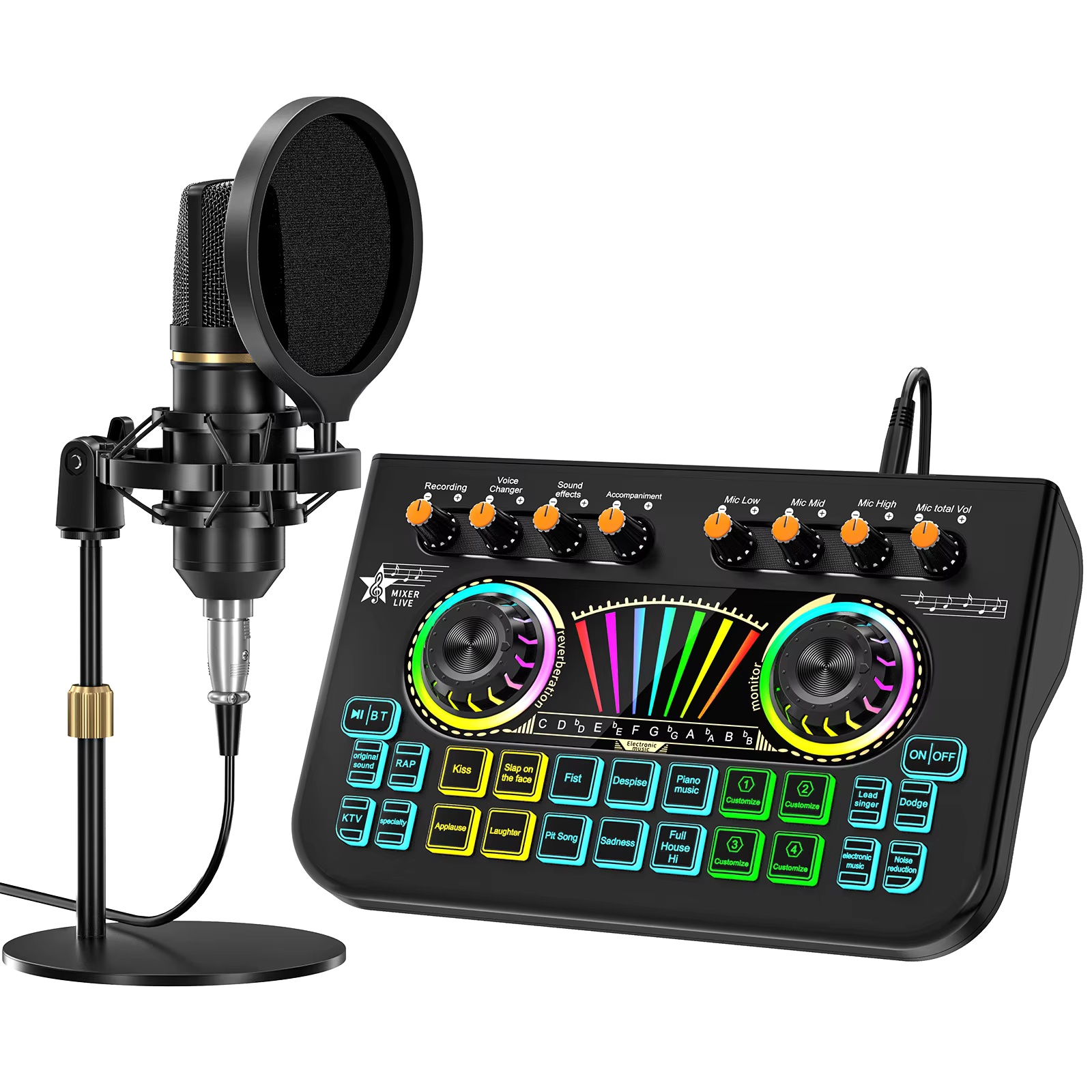 Esports Gaming Bundle - Tenlamp X3 BM800 Podcast Microphone Bundle