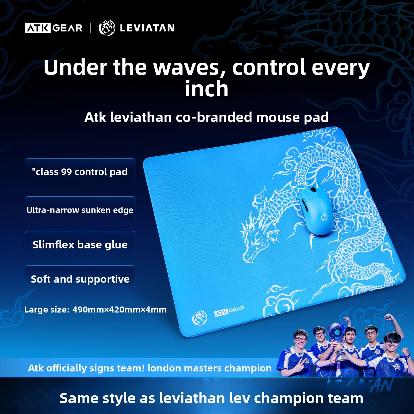 ATK GEAR Leviathan Co‑branded  - Esports Gaming Brands review and price