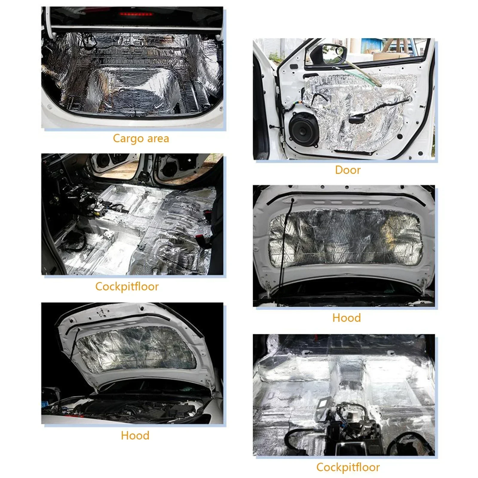 2000*500/250*400mm 5/10mm Car  - Sound Dampening Foam review and price
