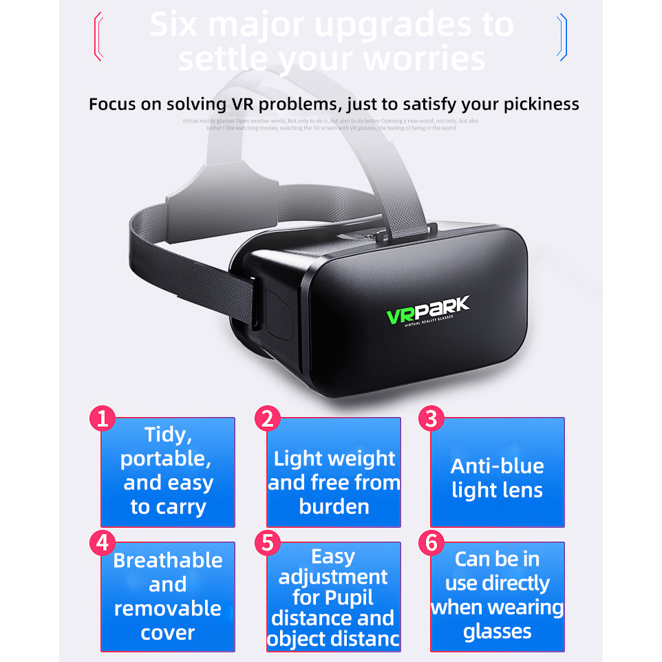 Virtual Reality Helmet VR Glas - Esports Gaming Bundle review and price