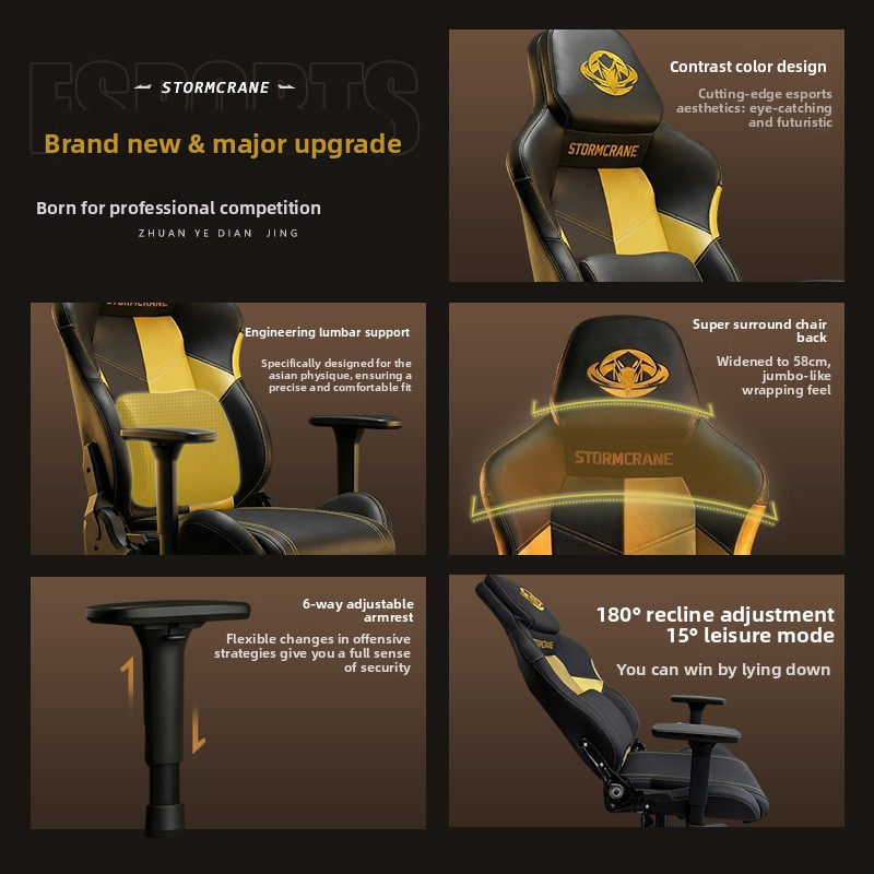 Ergonomic Gaming Chair Long Se - Esports And Gaming Lounge review and price