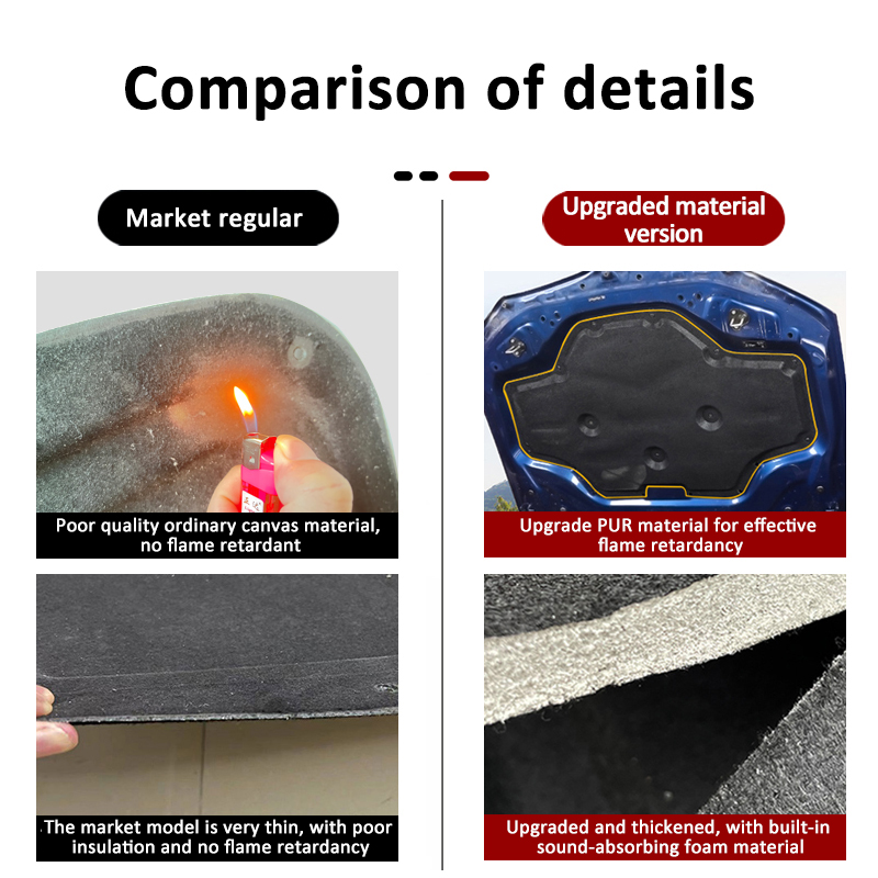 Car Engine Hood Pad for Volksw - Sound Dampening Foam review and price