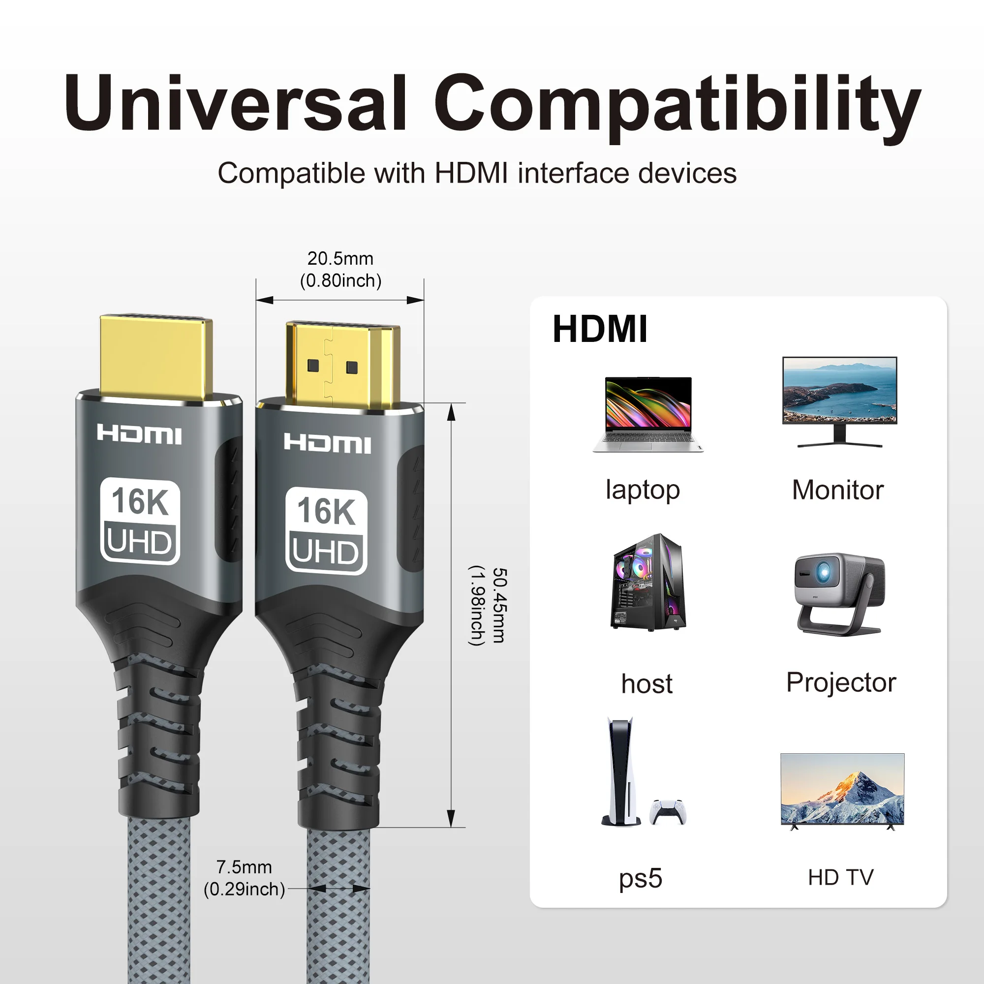 HDMI 2.2/2.1/2.0 Cable 16K@60H - Esports Gaming Bundle review and price