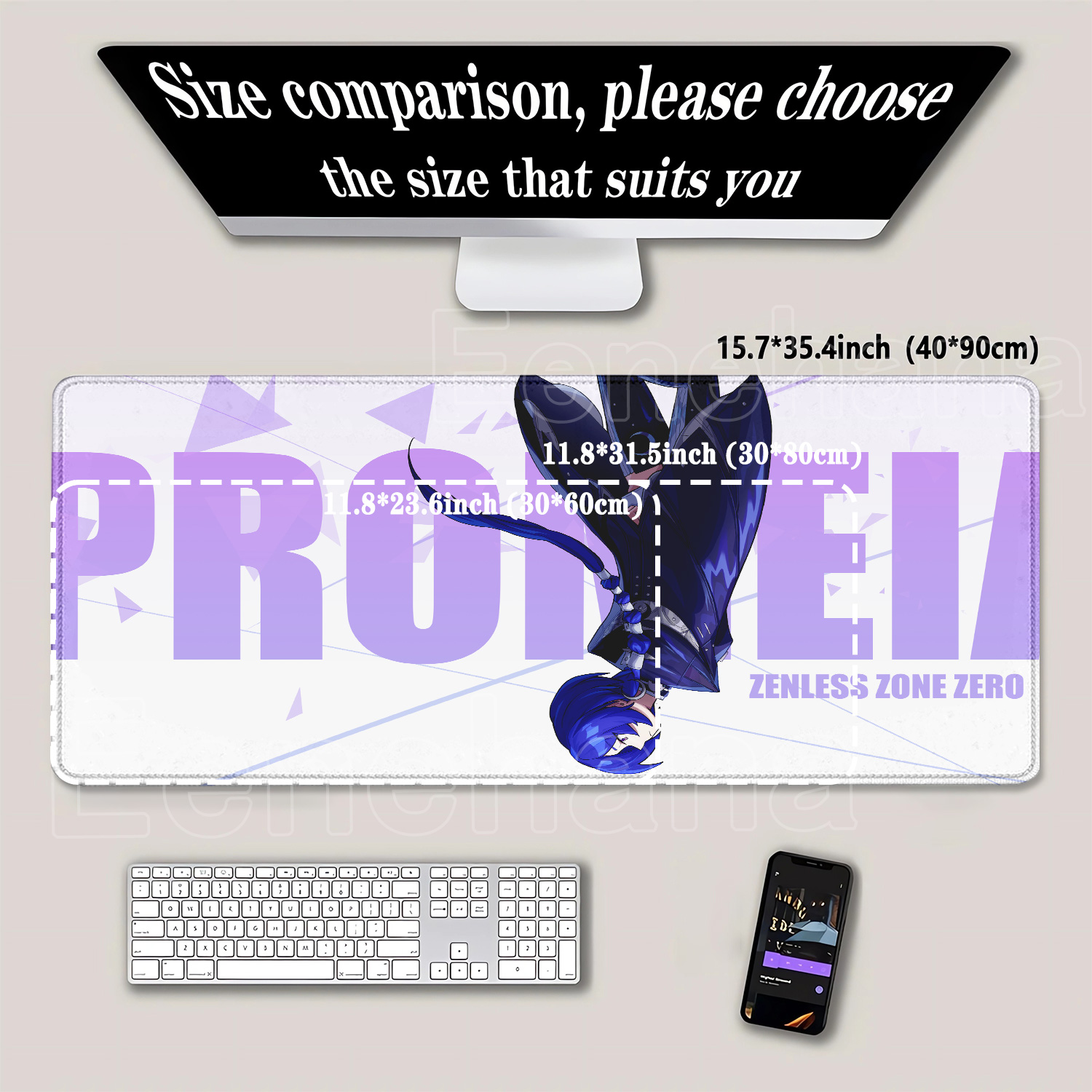 Anime Girl Promeia Mouse Pad Z - Esports Gaming Zone review and price