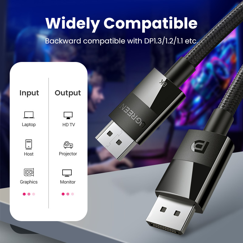 UGREEN DisplayPort Cable 8K DP - Esports Gaming Bundle review and price