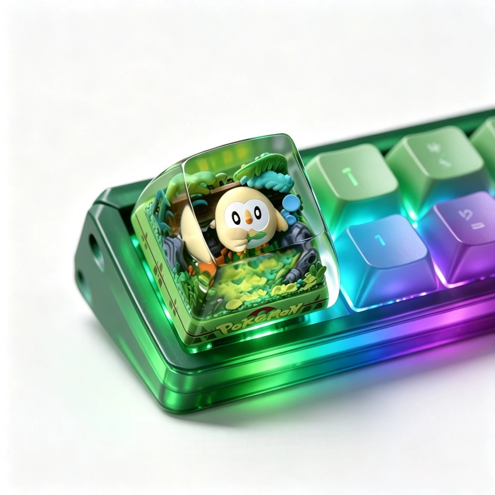 Pokémon Keycap ‌Rowlet‌ Mechan - Esports Gaming Stocks review and price