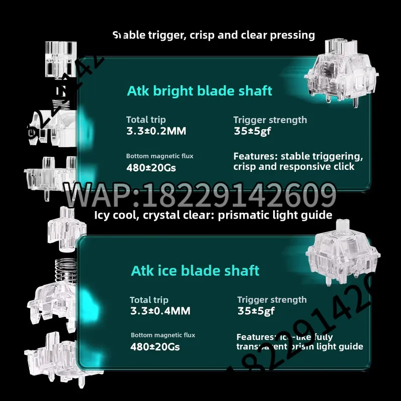 ATK RS7 Air Keyboard Magnetic  - Esports & Gaming Optics Gmbh review and price
