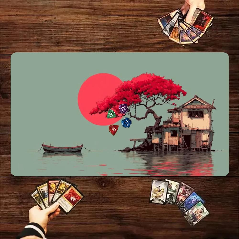 Ukiyo‑e Landscape TCG Playmat  - Esports Gaming House review and price
